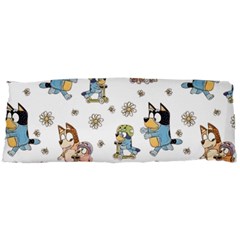 Bluey, Bluey Merch, Bluey Pattern, Bluey Bluey, Bingo, Bluey Design, Bluey Dog 40 x15  Body Pillow Case Dakimakura (two Sides)