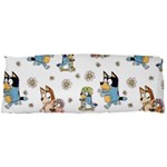 Bluey, Bluey merch, Bluey pattern, Bluey Bluey, bingo, Bluey design, bluey dog 40 x15  Body Pillow Case Dakimakura (Two Sides) Back