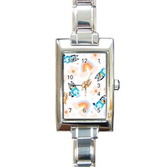 Bluey, Bluey Merch, Bluey Pattern, Bluey Bluey, Bingo, Bluey Design, Bluey Dog Rectangle Italian Charm Watch