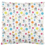 Bluey, Bluey merch, Bluey pattern, Bluey Bluey, bingo, Bluey design, bluey dog 18  Baby Flannel Cushion Case (Two Sides) Front