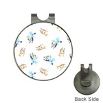 Bluey, Bluey merch, Bluey pattern, Bluey Bluey, bingo, Bluey design, bluey dog Hat Clips with Golf Markers Front
