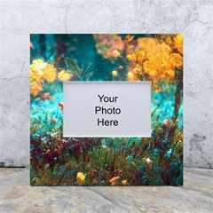 Flowers Detail Painting Nature White Box Photo Frame 4  X 6 