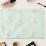 Bluey, Bluey merch, Bluey pattern, Bluey Bluey, bingo, Bluey design, bluey dog Cosmetic Bag (XXL) Back