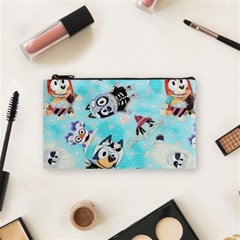 Bluey, Bluey Merch, Bluey Pattern, Bluey Bluey, Bingo, Bluey Design, Bluey Dog Cosmetic Bag (small)