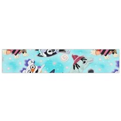 Bluey, Bluey Merch, Bluey Pattern, Bluey Bluey, Bingo, Bluey Design, Bluey Dog 12 x60  Small Premium Plush Fleece Scarf