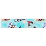 Bluey, Bluey merch, Bluey pattern, Bluey Bluey, bingo, Bluey design, bluey dog 12 X60  Small Premium Plush Fleece Scarf Front