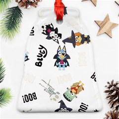 Bluey, Bluey Merch, Bluey Pattern, Bluey Bluey, Bingo, Bluey Design, Bluey Dog Ornament (bell)