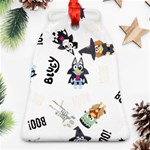 Bluey, Bluey merch, Bluey pattern, Bluey Bluey, bingo, Bluey design, bluey dog Ornament (Bell) Front