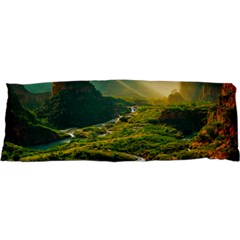 Mountains Trees Forest 71 x25  Body Pillow Case Dakimakura (two Sides)