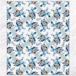 Bluey, Bluey merch, Bluey pattern, Bluey Bluey, bingo, Bluey design, bluey dog Canvas 8  x 10  8.15 x9.66  Canvas - 1
