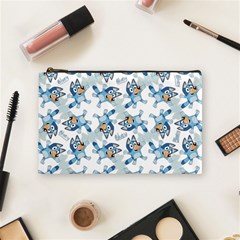 Bluey, Bluey Merch, Bluey Pattern, Bluey Bluey, Bingo, Bluey Design, Bluey Dog Cosmetic Bag (medium)