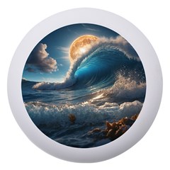 Ocean Sea Waves Dento Box With Mirror