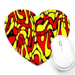 RBY 127 Heart Mousepad Front