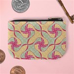 Abstract Pattern Design Scrapbooking Mini Coin Purse Back