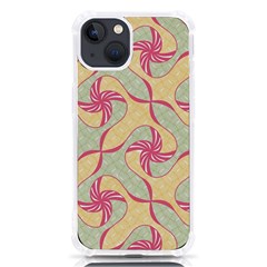Abstract Pattern Design Scrapbooking Iphone 13 Tpu Uv Print Case