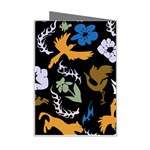 Pattern Design Seamless Texture Mini Greeting Card Right