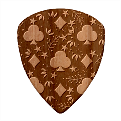Seamless Pattern Repeat Repetition Wood Guitar Pick (set Of 10)