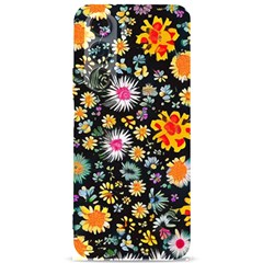Mid Century Retro Floral 1970s 1960s Pattern 57 Samsung Galaxy S24 Plus 6 7 Inch Black Tpu Uv Case