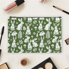 Easter Bunny Pattern Cosmetic Bag (large)