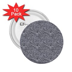 Dark Grey Snake 2 25  Buttons (10 Pack) 