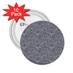 Dark Grey Snake 2.25  Buttons (10 pack)  Front