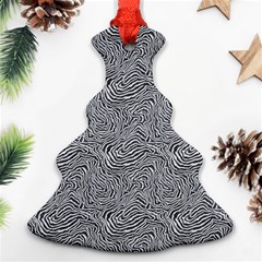 Dark Grey Snake Christmas Tree Ornament (two Sides)