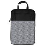Dark Grey Snake Foldable Shoe Storage Bag Front