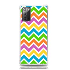 Chevron Pattern Design Texture Samsung Galaxy Note 20 Tpu Uv Case