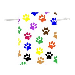 Pawprints Paw Prints Paw Animal Lightweight Drawstring Pouch (l)