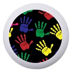 Handprints Hand Print Colourful Dento Box with Mirror Front