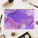 Colorful Labstract Wallpaper Theme Cosmetic Bag (Large) Front