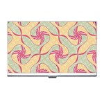 Abstract Pattern Design Scrapbooking Business Card Holder Front