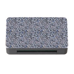 Blue Black Snake Pattern Memory Card Reader With Cf