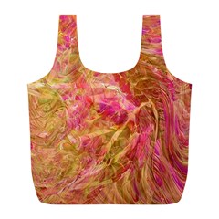 Acid Green Blend Full Print Recycle Bag (l)