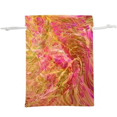 Acid Green Blend Lightweight Drawstring Pouch (xl)