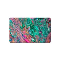 Green Pour Magnet (name Card)