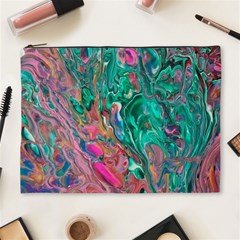 Green Pour Cosmetic Bag (xl)