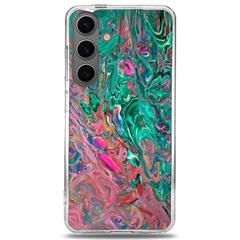 Green Pour Samsung Galaxy S24 6 2 Inch Tpu Uv Case