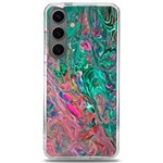 Green Pour Samsung Galaxy S24 6.2 Inch TPU UV Case Front