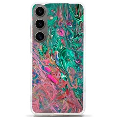 Green Pour Samsung Galaxy S24 Ultra 6 9 Inch Tpu Uv Case