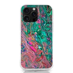 Green Pour Iphone 16 Pro Max Tpu Uv Print Case
