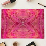 Pink Pour  Cosmetic Bag (XXL) Back