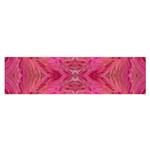 Pink Pour  16 x 60  Oblong Satin Scarf Front