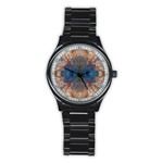 Pour Repeats Stainless Steel Round Watch Front