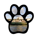 Hong Kong Ferry Magnet (Paw Print) Front
