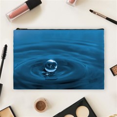 Water Drop Cosmetic Bag (large)