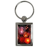 Fireworks Key Chain (Rectangle) Front