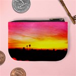 Pink Sunset Coin Change Purse Back